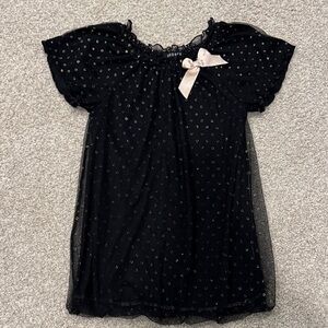 George Black Girls’ Blouse with Pink Bow